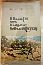 Hints on Tiger Shooting , Col Kesri Singh, Rare 1st Ed picture