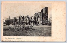 Antique India Postcard LUCKNOW the Residency Ruins T.A. Rust 1905 picture