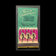 Full Book Girlie Feature Matchbook Hotel Last Frontier Las Vegas NV picture