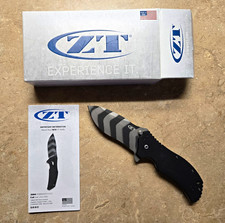 Zero Tolerance 0350TS Assisted Pocketknife Drop Point Plain SS, G10, Liner picture