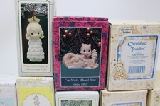 Vintage Precious Moments Enesco Figurines Lot 6 Cherished Teddies Lot 3 picture