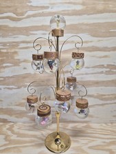 Vtg Disney Direct Mini Snow Globe Ornament Tree Stand 24