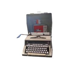 1971 Hermes 3000 Typewriter Pica Font Light Green W/  Key, Manual And Cover picture