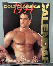 COLT STUDIOS Presents:  COLT CLASSICS 1994 CALENDAR Rare Vintage Gay Erotica  picture