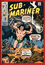 Sub-Mariner 39 5.0 VG FN very good fine Marvel comics picture