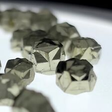 PYRITE: 50g Tiny Iron-Cross Twins w. Unusual Bright Luster - Gachala, Colombia picture