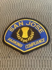 RARE🇺🇸VINTAGE”SAN JOSE”PARKING COMPLIANCE POLICE UNIFORM/HAT/PATCH 👀LQQK👀 picture