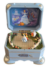 Vintage Cinderella's Dance Music Box #72079 2003 The Bradford Exchange Working picture
