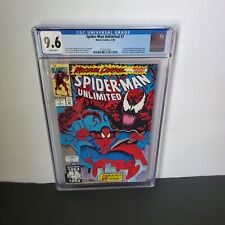 1993 SPIDER-MAN UNLIMITED #1 1ST APPEARANCE SHRIEK CGC 9.6 WP picture