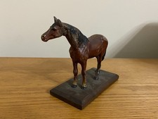 Cast Iron Horse Statue Vintage Figure SA-95 picture