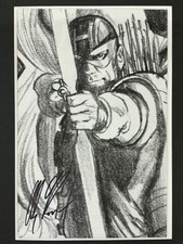 Avengers #42 (742) Alex Ross Timeless Virgin Sketch Variant 1:200 Signed w/COA picture