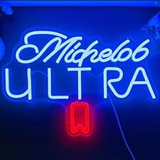 Michelob Ultra Neon Sign Bar Light Beer Man Cave Wall Lamp Pub LED Decor Gift picture