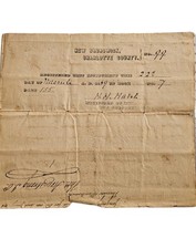 1859 New Brunswick Land Deed | 100 Acres | Cape Ann Grant | Foster to Towers picture