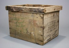 Vintage Johnnie Walker Wood Shipping Crate, 
