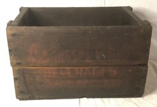 RARE Antique Vtg Cohasset Club Beverage Co. Youngstown Ohio Wood Crate Soda Pop picture