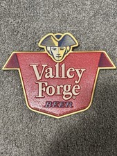 Vintage 1950s Valley Forge Beer Composite Sign New Old Stock Original Packaging picture