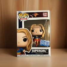 Funko Pop Supergirl Flying #632 Exclusive Vinyl Figure + PROTECTOR Case picture
