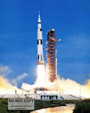 LAUNCH OF APOLLO 15 FROM KENNEDY SPACE CENTER - 8X10 NASA PHOTO (MW468) picture