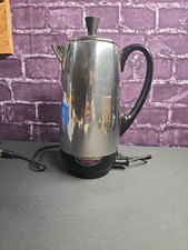 VTG FARBERWARE 12 CUP SuperFast Coffee Maker Percolator 142B Made in USA TESTED picture