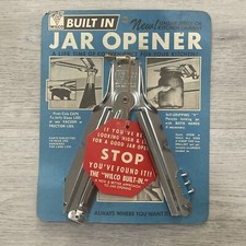 Vintage WilCo Under Shelf Or Kitchen Cabinet Jar Opener Made In USA NEW picture