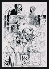 Original Art X-Men Manifest Destiny: Nightcrawler #1 Pg 28 Syaf/Cifuentes picture