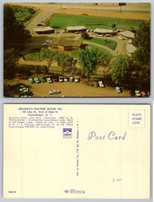 Kellogg's Pan-Tree Motor Inn Canandaigua New York Aerial View Postcard picture