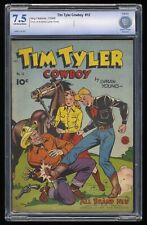 Tim Tyler (1948) #12 CBCS VF- 7.5 Off White to White Best picture