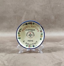 RARE Magnificent Vintage 1960s Renolleau France Earthenware Salon Champagne Ashtray picture