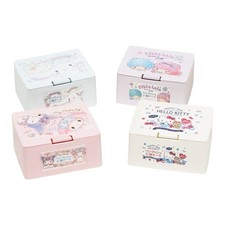 Diaso One-Push Accessory Storage Case Sanrio Characters Collection Box 3