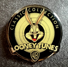Vintage Looney Tunes BUGS BUNNY Classic Warner Bros 1998 Collectible Trading Pin picture