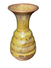 Cute Signed Studio Pottery vase small  picture