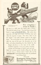 1912 Remington Ad Cubs UMC Autoloading Shotgun Arrow Shell Box Singles Trap picture