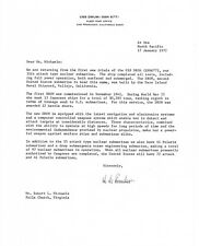 Admiral Hyman Rickover Signs Typed Descriptive Letter picture