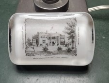 Antique Paperweight - 1893 Columbian Expo Ohio State Building -Libbey Glass Co. picture