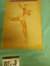 Vintage Collectible Playboy Calendar From 1946 picture