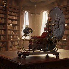 The Time Machine  | H.G Wells 1960 Time Machine Movie Prop | Hand-Painted picture