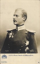 Postcard Prince Karl Anton von Hohenzollern, portrait in uniform, medal,... - 11445265 picture