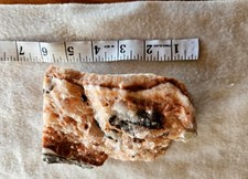 Gorgeous Banded Calcite Onyx 2  pound Paperweight to USA ONLY Gorgeous Colors picture