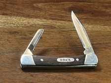 VINTAGE BUCK 705 PONY FOLDING 2 BLADE KNIFE USA 72-86 SCRIPT PRE DATE CODE picture