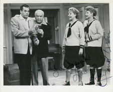 Lucille Ball & Desi Arnaz ~ Signed 