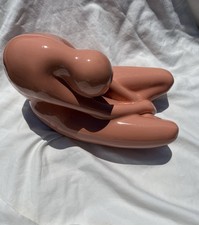 Jaru Vintage Ceramic Female Posing Figure Modernist Art Sculpture, 1980 picture