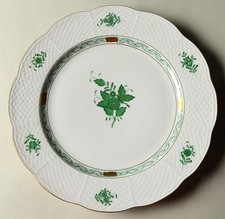 Herend Chinese Bouquet Green  Service Plate  6549977 picture