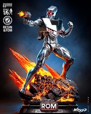 1:8 ROM Spaceknight Marvel Fan Art UNPAINTED High Quality Garage Kit picture