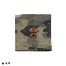 Brigadier General USAF OCP Multicam ~ Spice Brown ~ Hook Back Patch NEW Vanguard picture