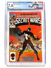 Marvel Super-Heroes Secret Wars #8 CGC 7.0 1st Symbiote (1984) CUSTOM LABE picture