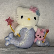 Rare Vintage Sanrio Hello Kitty Mermaid Fairy Plush Stuffed Animal picture