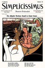 Simplicissimus Vintage Art Poster - Rare Reprint - 16x24”🖼️ picture