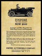 1914 Empire Motor Cars of Indianapolis, Indiana NEW Metal Sign: 12x16 Large Size picture