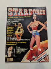 1978 Starforce Magazine Wonder Woman Lynda Carter Star Wars Star Trek NICE picture