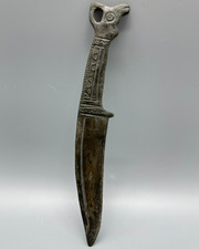 Scythian Bronze Knife With Zoomorphic Ornamentation, 6th–4th centuries BCE. picture